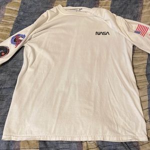 NASA Logo Long Sleeve Shirt Size Medium